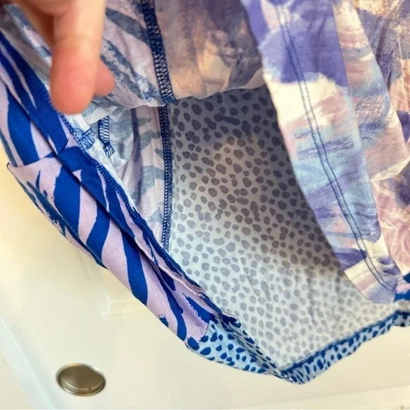 Lightweight summer sleeveless mini dress cover up perfect for beach / pool XL - Picture 3 of 6